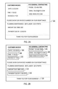 document processing - customer invoice