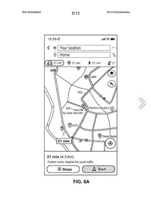 personalized landmarks as intermediate destinations