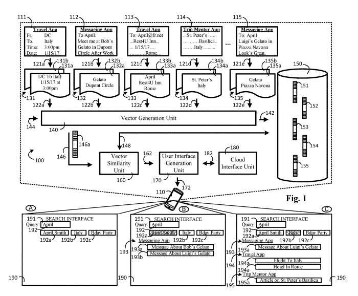 Native application vertical search engine