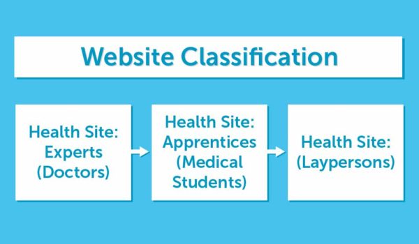 Google Using Website Representation Vectors to Classify with Expertise and Authority