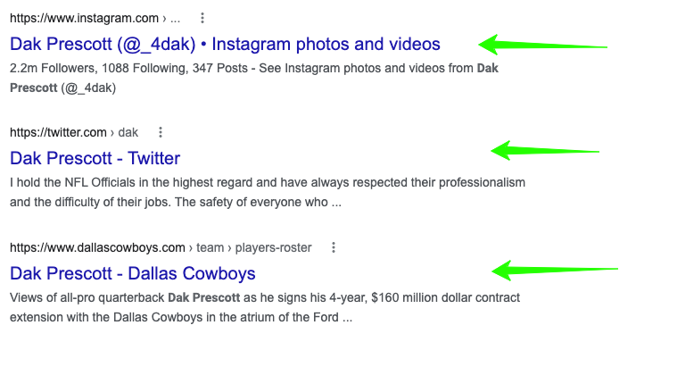 Dak Prescott Search Results - Days Later