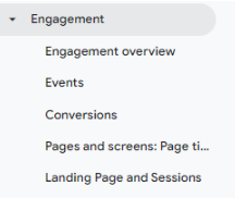 engagement screen