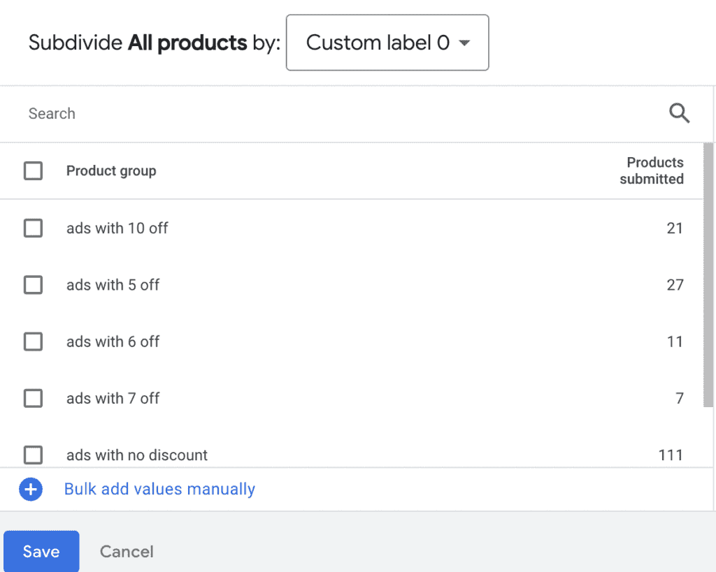 Grouping By Custom Labels