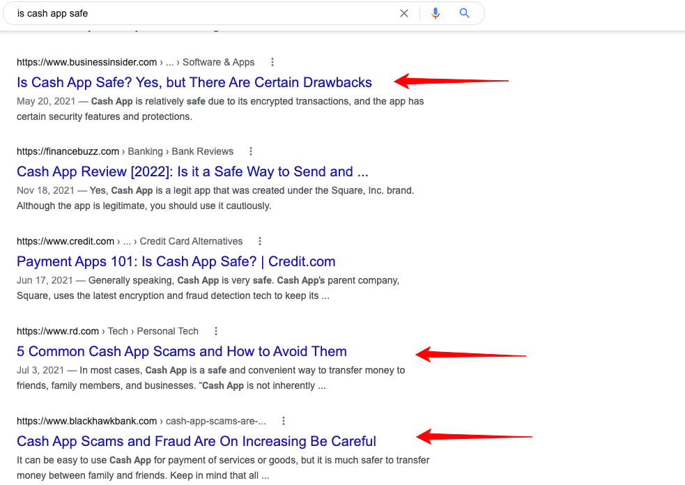 Is Cash App Safe Search Results